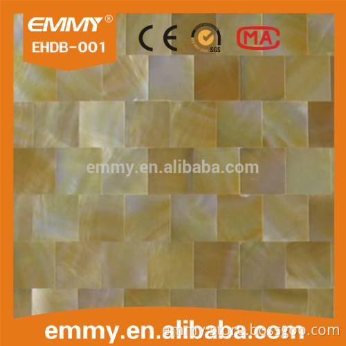 Hot sell and cheap price Yellowlip MOP mother of pearl shell mosaic tiles